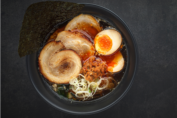 とんこつラーメンの写真